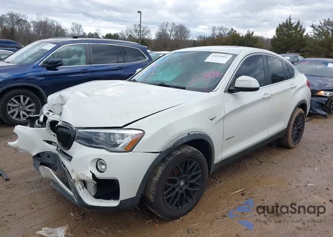 2016 BMW X4 xDrive28I z USA, uszkodzony, nr VIN 5UXXW3C54G0R20390